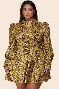 Temptation Cheetah Mini Dress